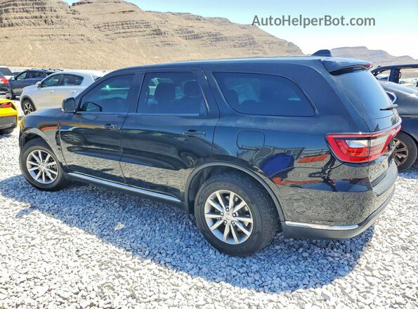 1C4RDHAG9HC923738 2017 DODGE DURANGO Black უკანა მარცხენა