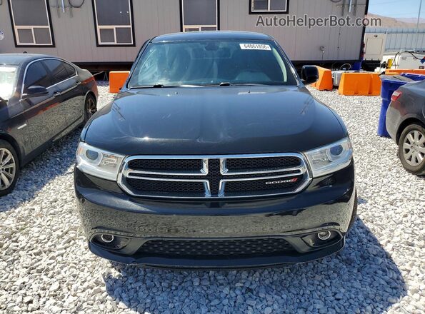 1C4RDHAG9HC923738 2017 DODGE DURANGO Black წინა ხედი