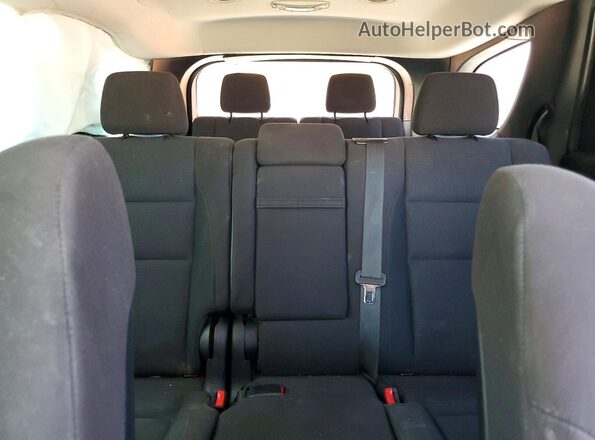 1C4RDHAG9HC923738 2017 DODGE DURANGO Black უკანა სავარძლების ხედი
