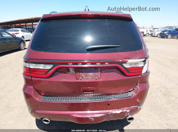 1C4RDHAG9JC306877 2018 DODGE DURANGO Maroon 