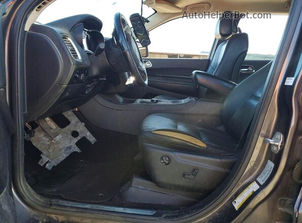1C4RDHDG0GC340548 2016 DODGE DURANGO Charcoal Вид салону спереду