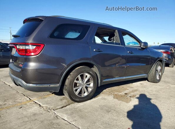 1C4RDHDG0GC340548 2016 DODGE DURANGO Charcoal Задня права чверть