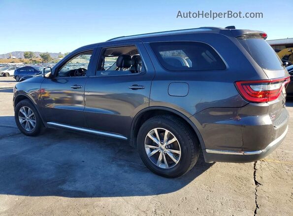 1C4RDHDG0GC340548 2016 DODGE DURANGO Charcoal Задня ліва чверть