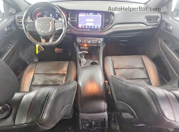 1C4RDHDG0PC596401 2023 DODGE DURANGO White Առջևի վահանակի տեսք