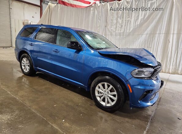 1C4RDHDG0SC535154 2025 DODGE DURANGO Blue Առջևի վահանակի տեսք