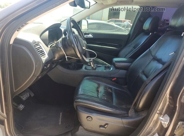 1C4RDHDG1GC464974 2016 DODGE DURANGO Black Widok wnętrza z przodu