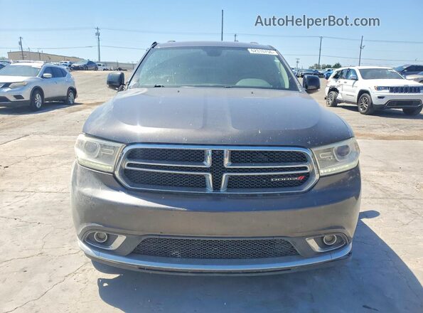 1C4RDHDG1GC464974 2016 DODGE DURANGO Black Widok z przodu