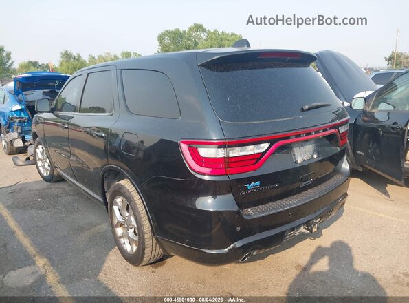 1C4RDHDG1MC693523 2021 DODGE DURANGO Black Trasero izquierdo