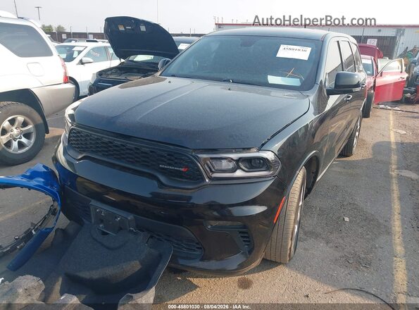 1C4RDHDG1MC693523 2021 DODGE DURANGO Black Vista del cuadro de instrumentos