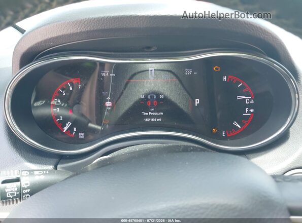 1C4RDHDG2HC724137 2017 DODGE DURANGO Silver Widok tylnych siedzeń