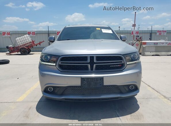 1C4RDHDG2HC724137 2017 DODGE DURANGO Silver Widok wnętrza z tyłu