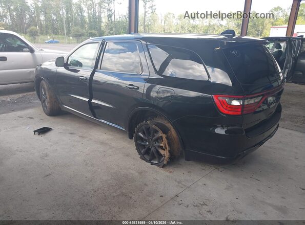 1C4RDHDG2HC890898 2017 DODGE DURANGO Black უკანა მარცხენა