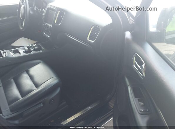 1C4RDHDG2HC890898 2017 DODGE DURANGO Black წინა სალონის ხედი