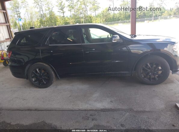 1C4RDHDG2HC890898 2017 DODGE DURANGO Black უკანა სალონის ხედი