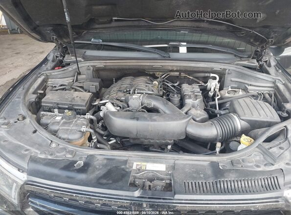 1C4RDHDG2HC890898 2017 DODGE DURANGO Black უკანა ხედი