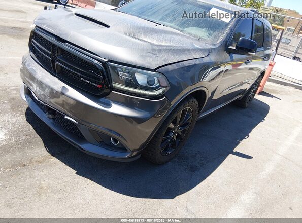 1C4RDHDG2JC231693 2018 DODGE DURANGO Gray წინა მარცხენა ხედი სამი მეოთხედიდან
