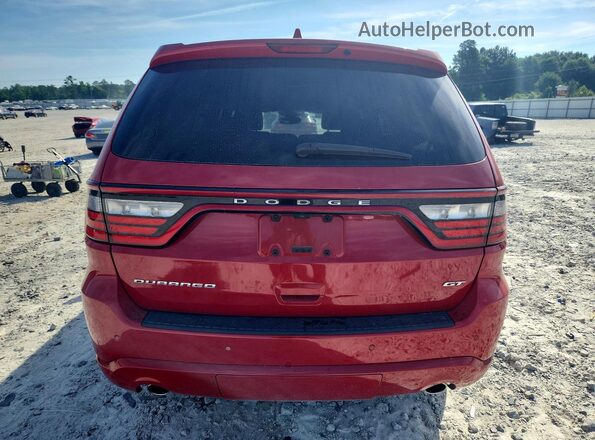1C4RDHDG2KC556927 2019 DODGE DURANGO Красный Вид сзади