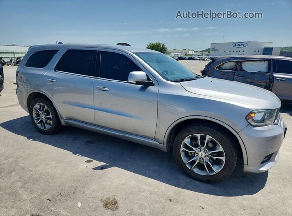 1C4RDHDG2KC662987 2019 DODGE DURANGO Серебряный Передняя правая четверть