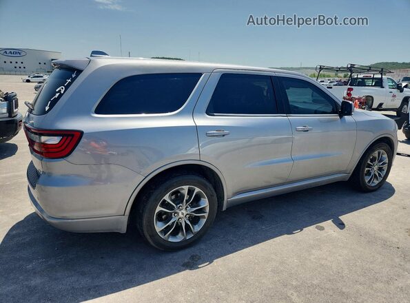 1C4RDHDG2KC662987 2019 DODGE DURANGO Серебряный Задняя правая четверть