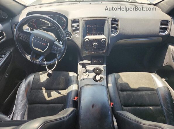 1C4RDHDG2KC662987 2019 DODGE DURANGO Серебряный Вид панели приборов