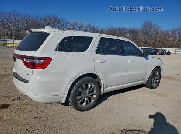 1C4RDHDG2KC721259 2019 DODGE DURANGO White Rear right