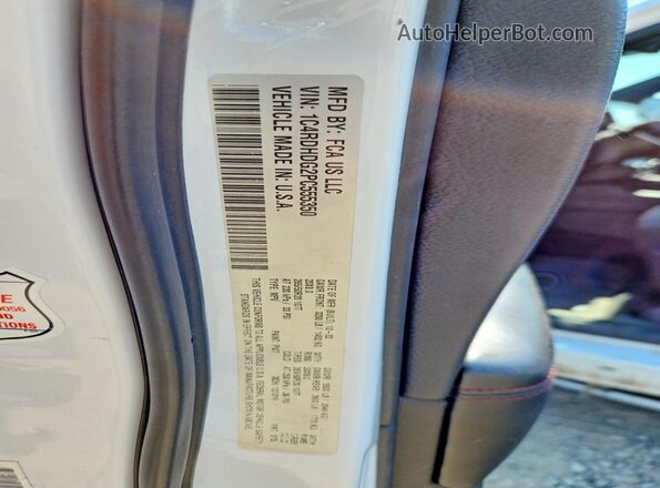 1C4RDHDG2PC555350 2023 DODGE DURANGO White Շարժիչի բաժամունքի տեսք