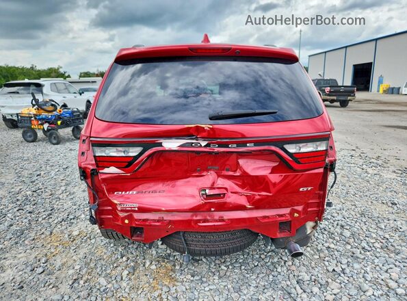 1C4RDHDG3JC114558 2018 DODGE DURANGO Red Widok z tyłu