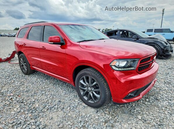 1C4RDHDG3JC114558 2018 DODGE DURANGO Red Przód prawy