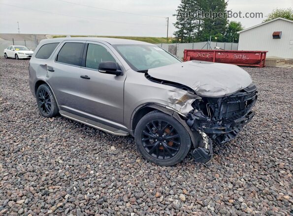 1C4RDHDG3JC281745 2018 DODGE DURANGO Серый Передняя правая четверть