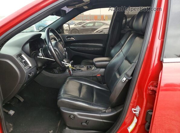 1C4RDHDG3KC575258 2019 DODGE DURANGO Красный Вид салона спереди