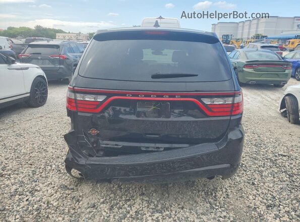 1C4RDHDG3LC296619 2020 DODGE DURANGO Black Вид ззаду