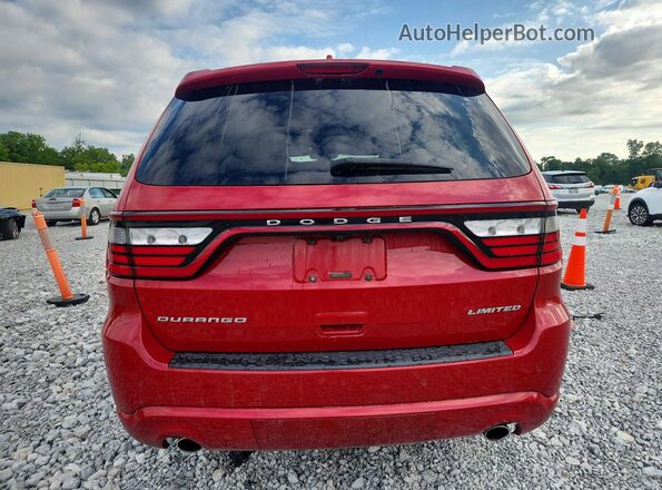 1C4RDHDG4GC353318 2016 DODGE DURANGO Red Vista trasera