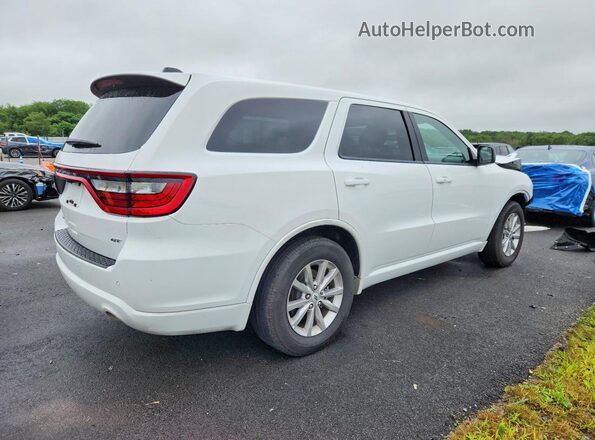 1C4RDHDG4SC552491 2025 DODGE DURANGO White Trasero derecho