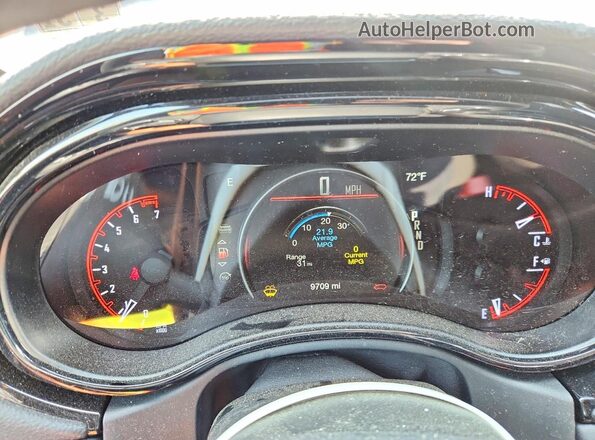 1C4RDHDG4TC245341 2026 DODGE DURANGO Black ხელსაწყოთა პანელის ხედი