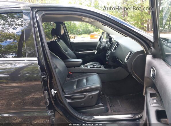 1C4RDHDG5GC315032 2016 DODGE DURANGO Black წინა სალონის ხედი