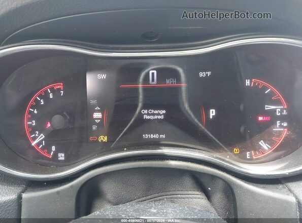 1C4RDHDG5GC315032 2016 DODGE DURANGO Black უკანა სავარძლების ხედი