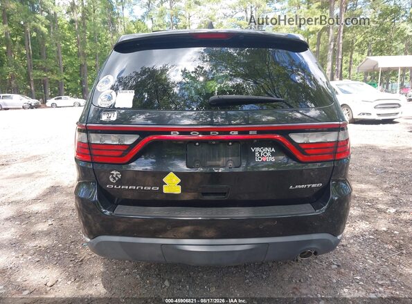 1C4RDHDG5GC315032 2016 DODGE DURANGO Black 