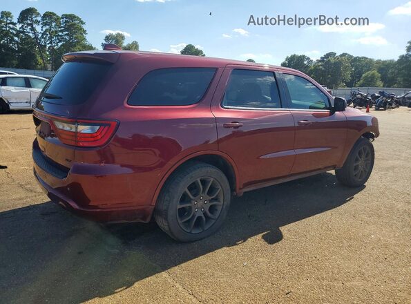 1C4RDHDG5HC770948 2017 DODGE DURANGO Бордовый Задняя правая четверть