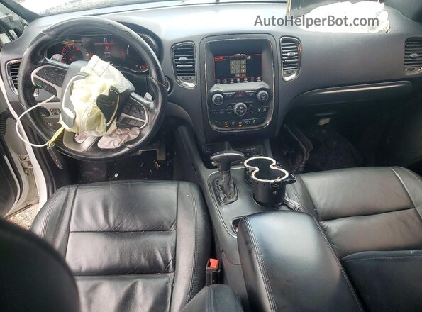 1C4RDHDG5KC768561 2019 DODGE DURANGO White Առջևի վահանակի տեսք