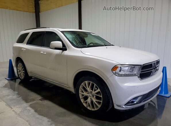 1C4RDHDG6GC440489 2016 DODGE DURANGO White Передня права чверть
