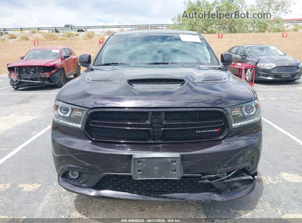 1C4RDHDG6JC265863 2018 DODGE DURANGO Black Սալոնի հետևի տեսք