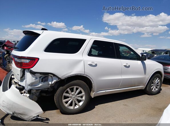 1C4RDHDG6SC552640 2025 DODGE DURANGO White უკანა სალონის ხედი