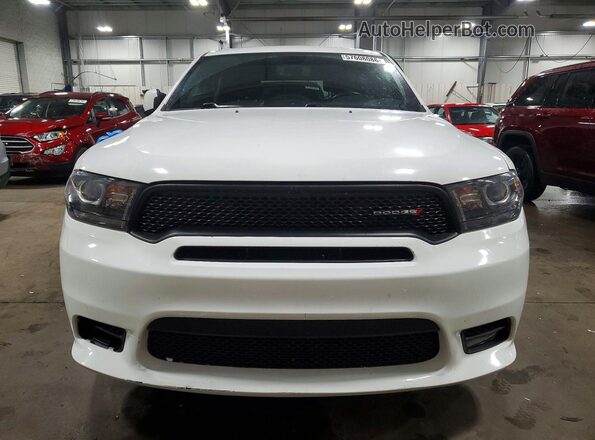 1C4RDHDG7KC779108 2019 DODGE DURANGO White Դիմացի տեսք