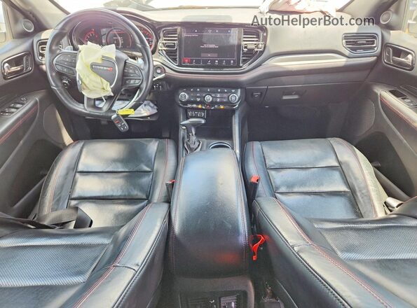 1C4RDHDG7PC630642 2023 DODGE DURANGO White Вид панелі приладів