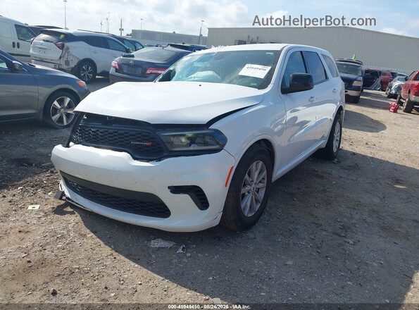 1C4RDHDG7TC165130 2026 DODGE DURANGO White Առջևի ձախ երեք քառորդ տեսարան
