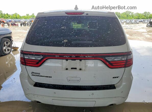 1C4RDHDG8LC285728 2020 DODGE DURANGO Белый Вид сзади