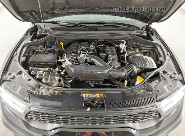 1C4RDHDG8PC678277 2023 DODGE DURANGO Черный Вид подкапотного пространства