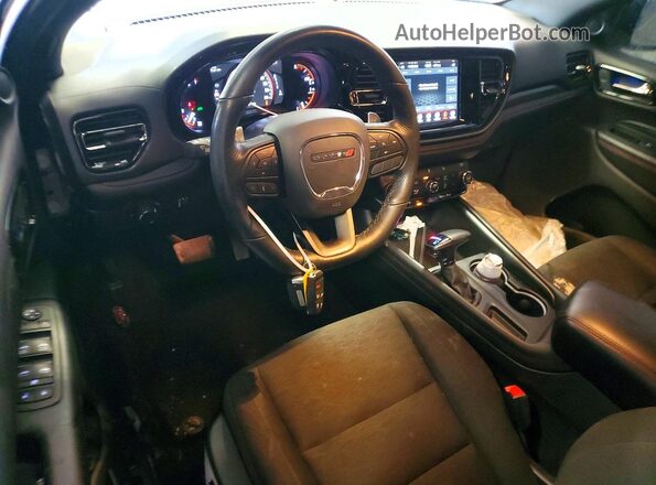 1C4RDHDG8RC137698 2024 DODGE DURANGO Blue Вид панелі приладів