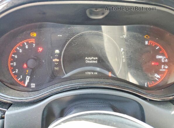 1C4RDHDG8SC541297 2025 DODGE DURANGO Синий Вид щитка приборов