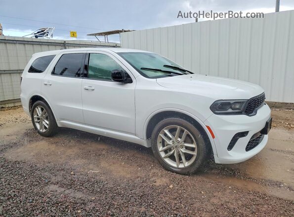 1C4RDHDG9PC685514 2023 DODGE DURANGO Белый Передняя правая четверть
